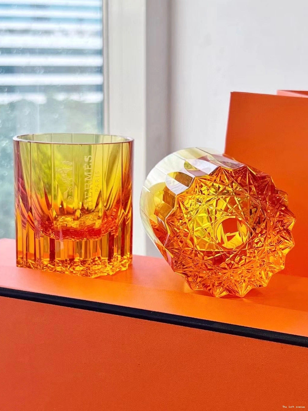 CUPS GLASSWARE HERMES 0730